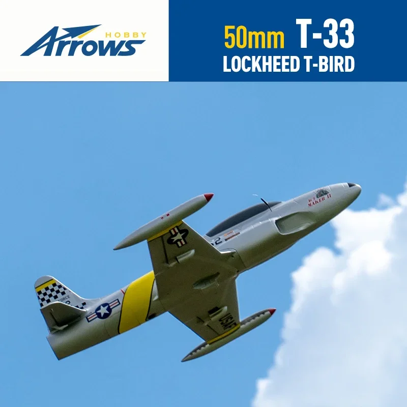 Electric Remote Control Aircraft Model T33 Fixed Wing