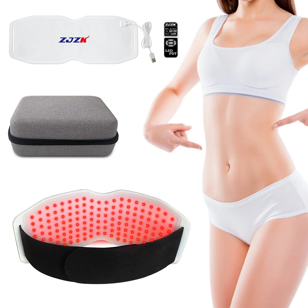 

New Christmas Gift Therapeutic Near Infrared Light Red Light Therapy Belt 660nm 850nm 940nm Back Body Massage Equipement