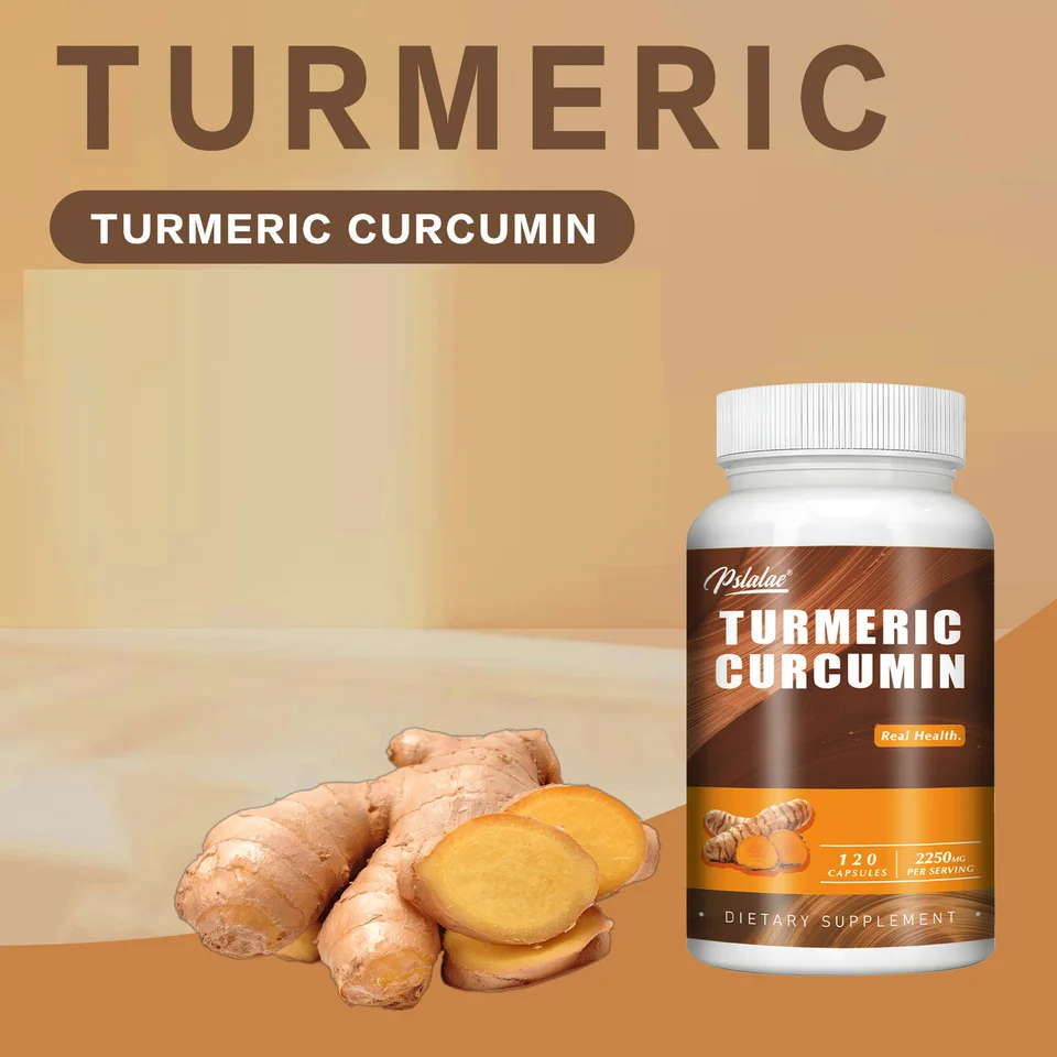 Turmeric Curcumin Capsules for Joint and Brain Health