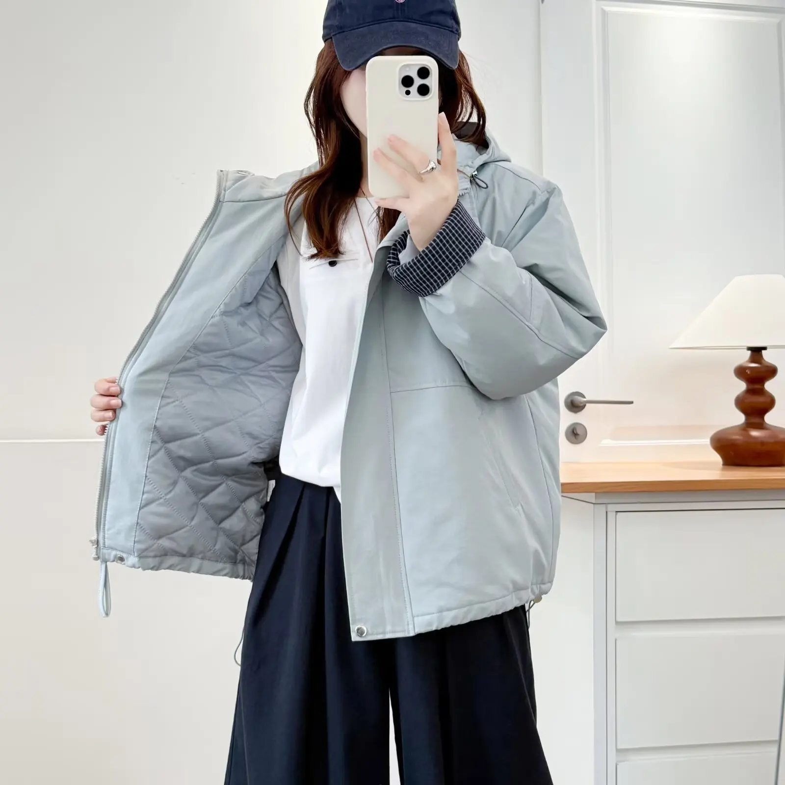 New Korean Style Simple Casual Padded Hooded Jacket Quilting Coat XXXXL Fashion Plus Size Women's Parkas Autumn And Winter