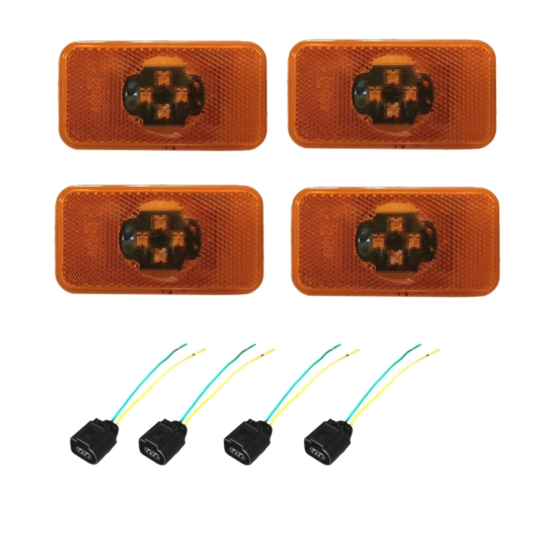 24V LED サイドライトボルボトラック FH FM FL マーカーランプ