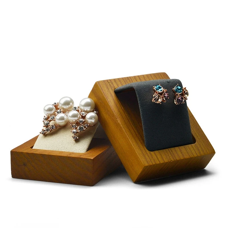 Oirlv Wooden Jewelry Stand For Bracelet Earrings Ring Necklace Watch Wooden Jewelry Display Stand Solid Wood Watch Jewelry Stand