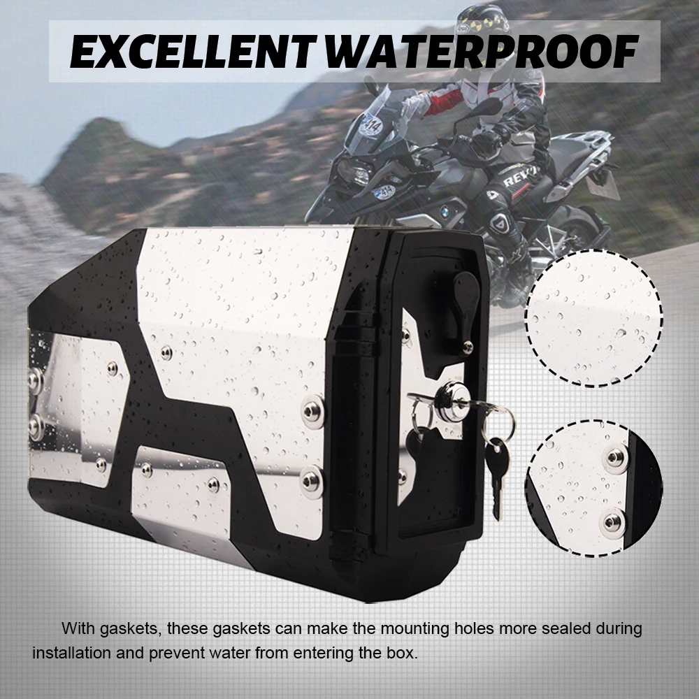 

Motorcycle Bracket Aluminum Decorative 4.2L Tool Box Toolbox Accessories For BMW R1250GS LC R1200GS F750GS F850GS ADV