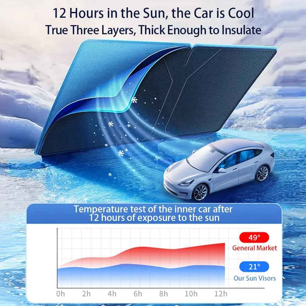 Car Windshield SunShade Cover Fit For Chery Tiggo 8 7 Pro ARRIZO Plus Omoda C5 EXEED Jetour TXL LX VX Anti UV Car Accessories