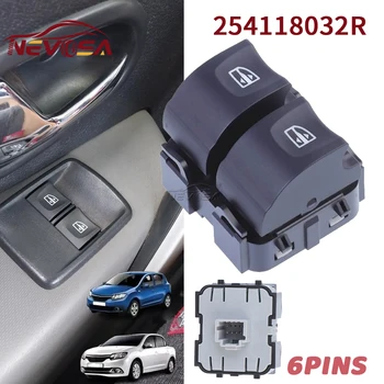 NEVOSA 254118032R For Renault Dacia Duster Sandero 2017 2018 2019 2020 Electric LHD Power Window Switch Glass Button 25411-8032R 1