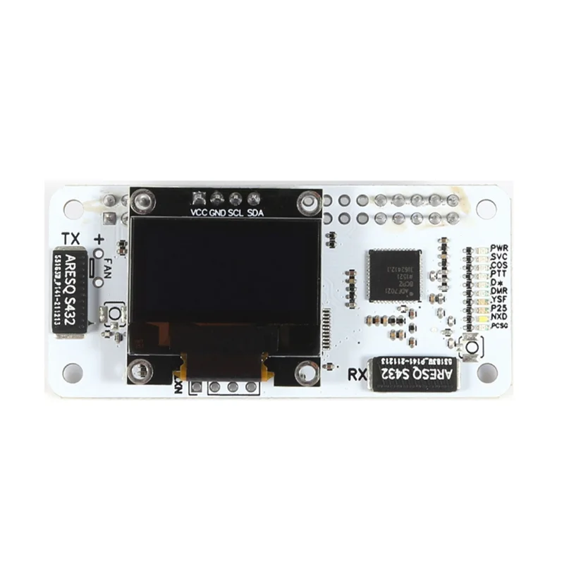 -A96Z 핫스팟 보드 PC+메탈 듀플렉스 MMDVM UHF VHF + OLED + 내장 안테나 지원 P25 DMR YSF 라즈베리 파이 제로 W 0W 2W 3B용