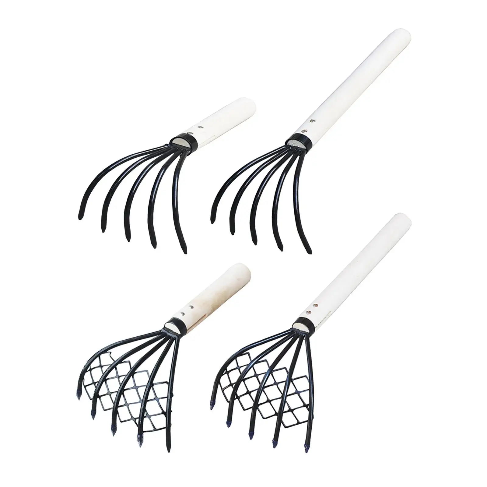 

Bonsai Roots Hook Rake 5 Prongs Hand Rake W/ Ergonomic Handle with Garden Gardening Tools Gardening Hand Tools for Gardeners