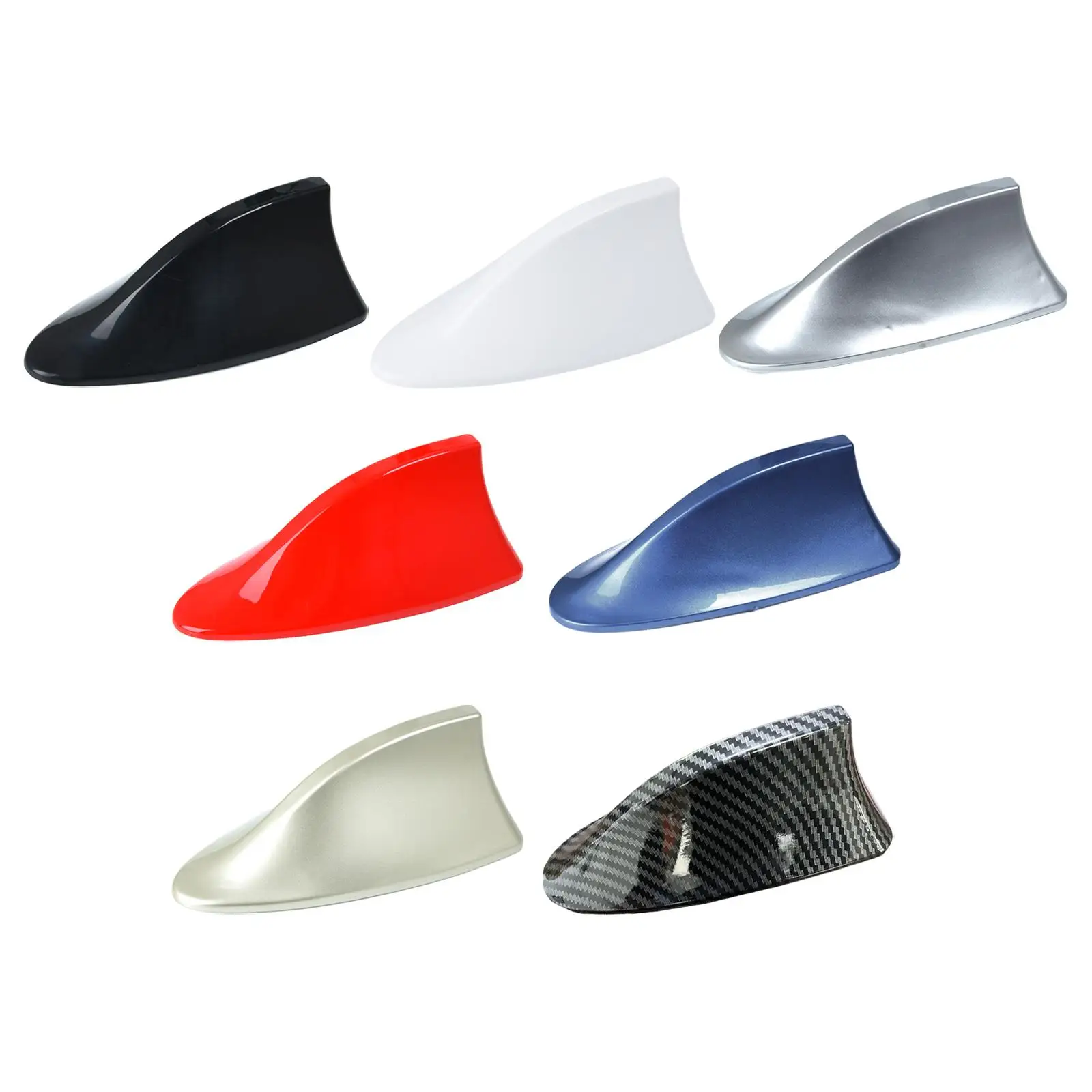 

Shark Fin Antenna Universal Fin Roof Aerial Base Radio for Van Easy to Install Stable Performance Professional Premium Sturdy