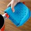 Silicone Insulated Mat, Silicone Anti-scald Anti-slip Plate Pad, Heat Insulation Pad, Pot Pad, Thickened Dishes, Table Pad, High 6