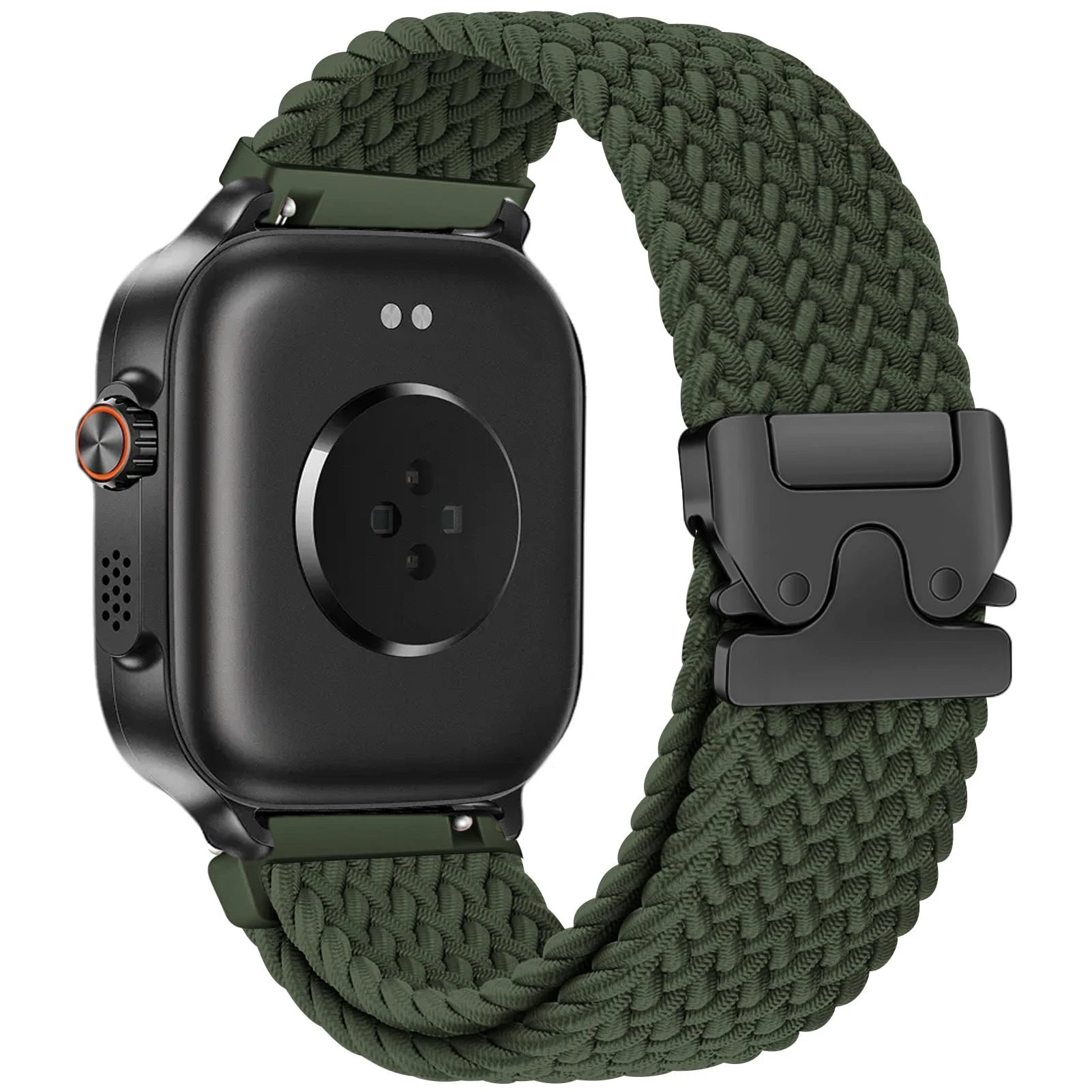 Premium 22mm Parachute Braided Strap - Universal Smartwatch Accessory Replacement Bracelet