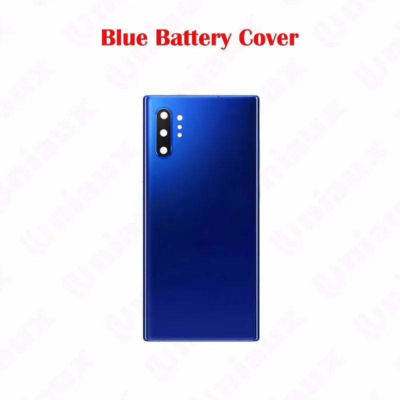 Premium 3D Glass Rear Battery Cover with Camera Lens