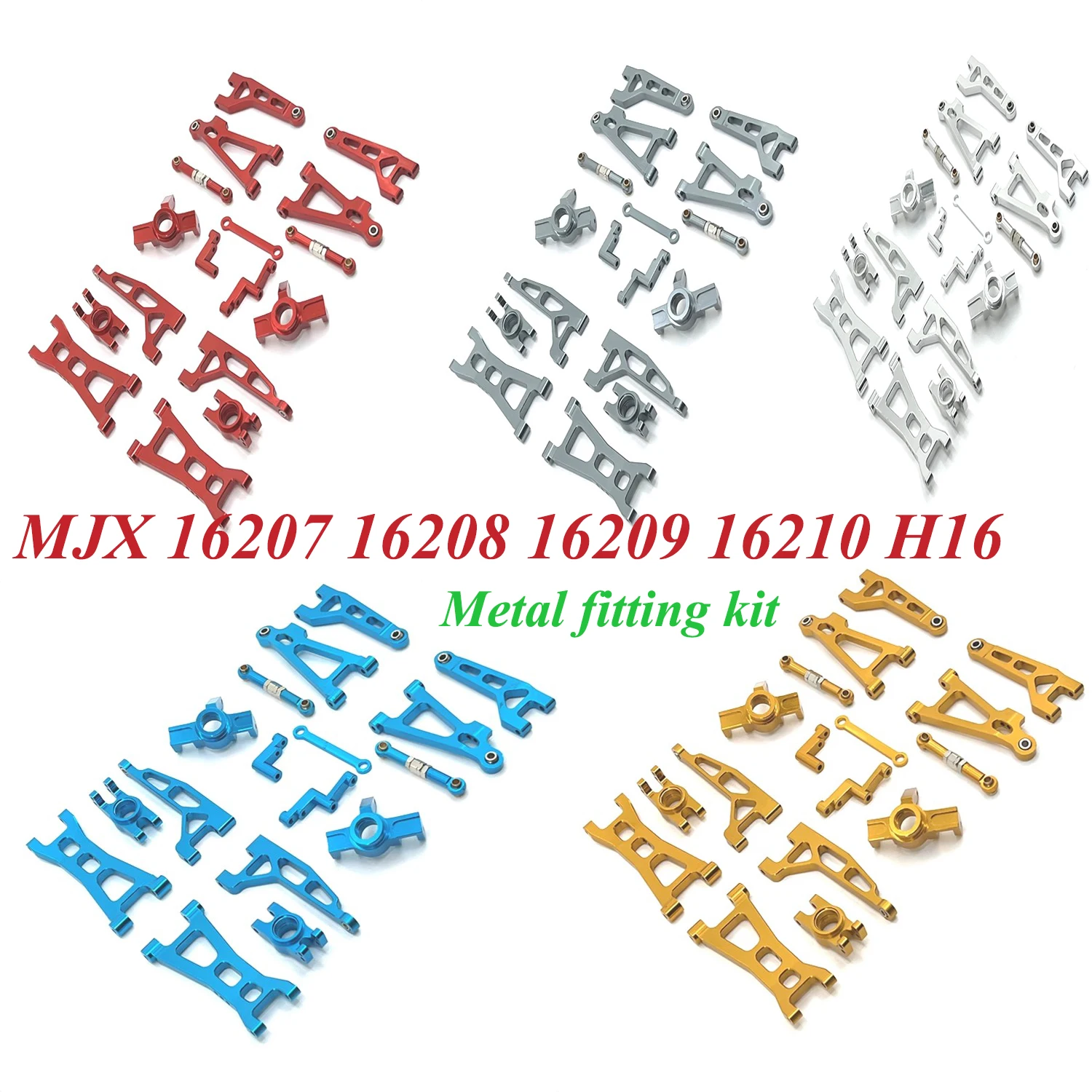 

MJX 16207 16208 16209 H16 дистанционное управление автомобильные запасные части металлический комплект для обновления