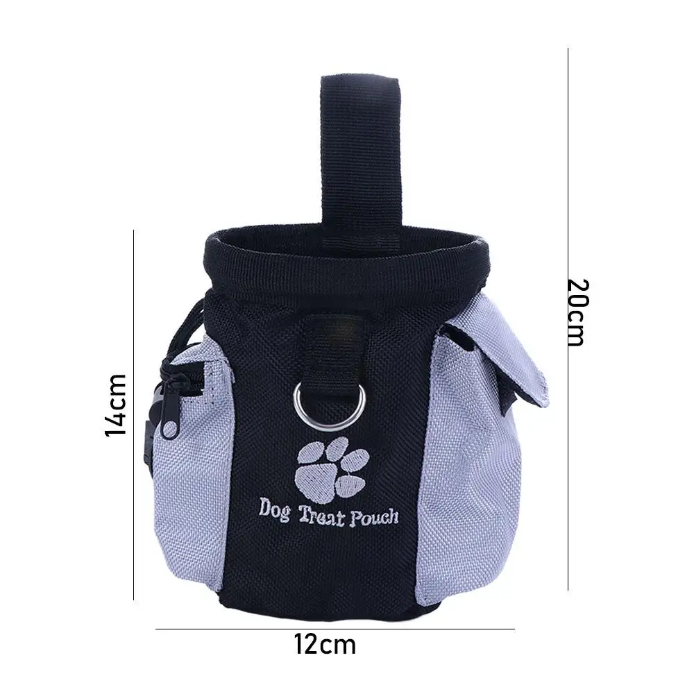Durable Portable Snack Bag Food Container Snack Reward Puppy Pet Supplies Dog Treat Bag Pet Trainer Waist Dog Treat Pouch