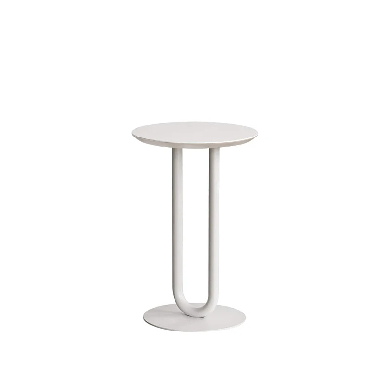 

TLL Modern Minimalist Side Table Wooden Advanced Sense Small round Table Sofa Side Table