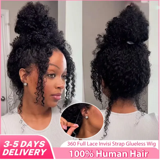 Perruque Full Lace 36 pouces 360, Ondulations Profondes, Dentelle HD, Pré-épilée, Bouclée, Densité 230, Perruques Frontales 13x6 Water Wave, Perruques Brésiliennes en Cheveux Humains 13x4 1