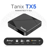 ТВ-приставка Tanix TX5 Android 14, Amlogic S905Y5 2,4G 5G Wi-Fi BT — изображение 2