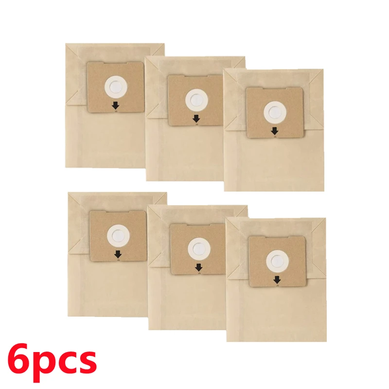 6 pack Generic Dust Bags  for Zing Bagged Canister Vacuums BAGS # 820 213842 