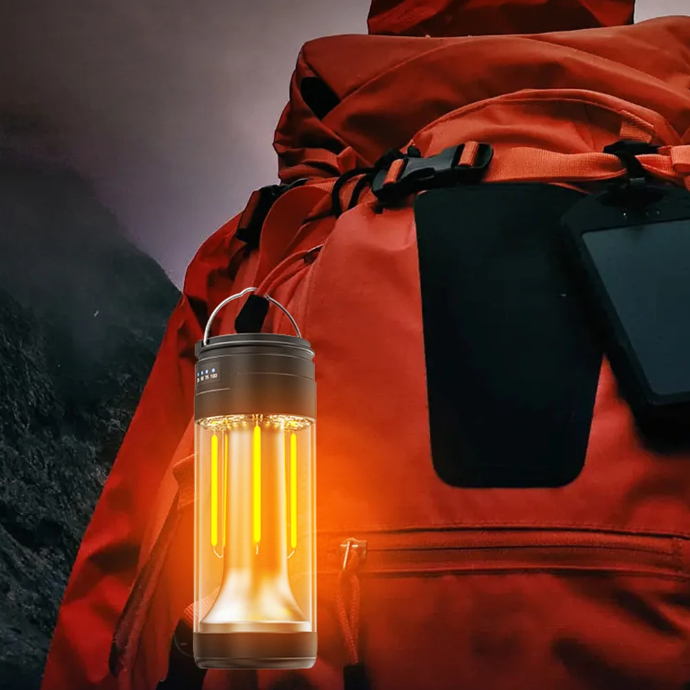 Factory Portable Lanterns Emergency Lights LED Camping Light USB  Rechargeable for Outdoor Tent Lamp for BBQ Hiking - China LED Camp Lights, Camping  Lights Rechargeable