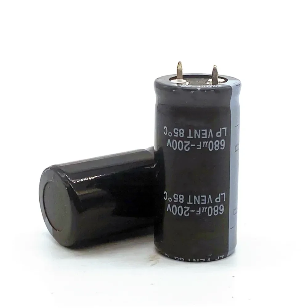 

1pcs/lot 200V 680UF aluminum electrolytic capacitor size 22*45mm 200v680uf 20%