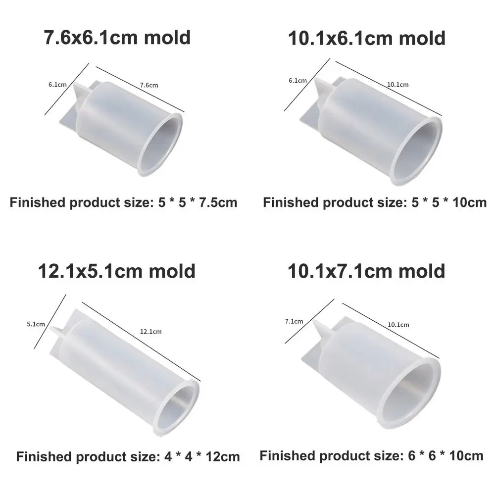 Description Picture 4 of item3D Cylinder Candle Mold DIY Candle Silicone Mold Cake Resin Molds 3D Art Wax Candle Making Mould Silicone Handmade Soap Molds