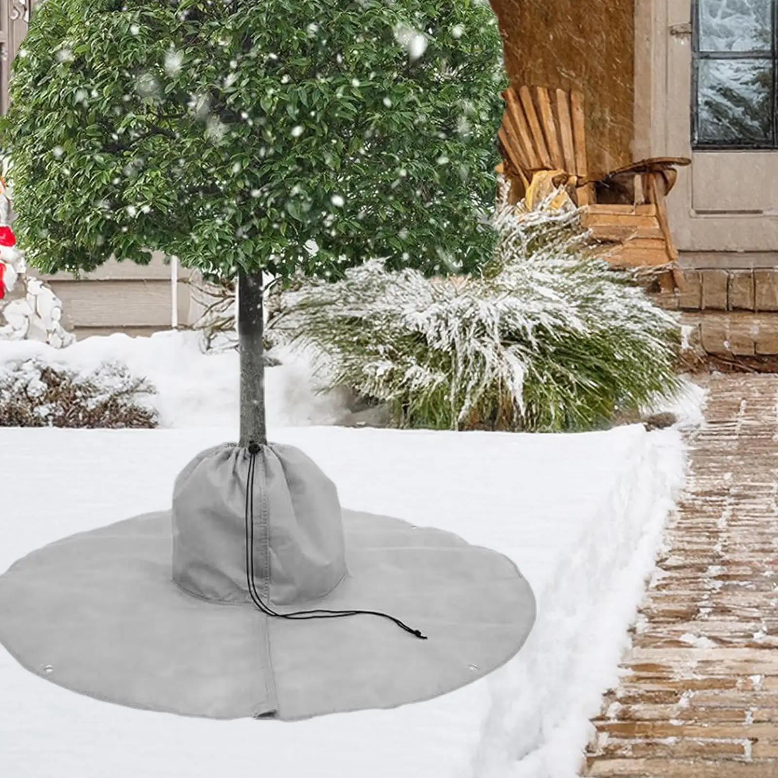 Palm Tree Root Cover Winter Freeze Palm Tree Root Protectors Against Frost Anti Freezing Plant Protection Bag Protective blanket - Image 3