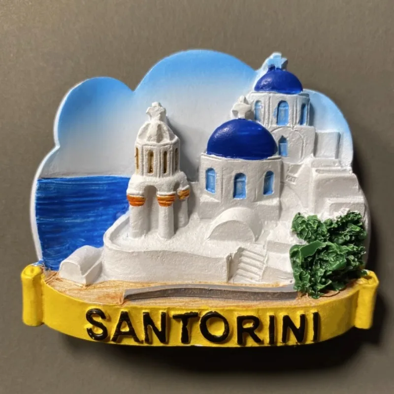 

Greece Santorini Fridge Magnets Kefallinia Crete Travelling Souvenirs Refrigerator Stickers Home Decor Wedding Gifts
