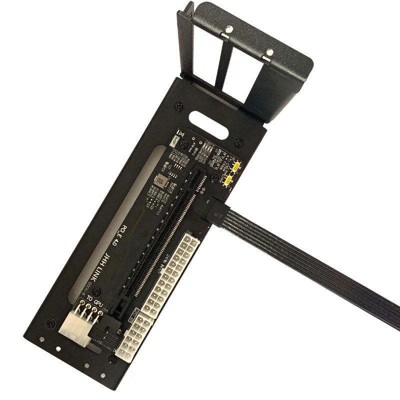 Computador Portátil Gen4 M.2 Nvme m Chave para Pci-e 4.0x4 Velocidade Total Riser Cabo Mais Suporte Base Egpu Placa Gráfica Externa Constrói Estações de Encaixe - Imagem 3