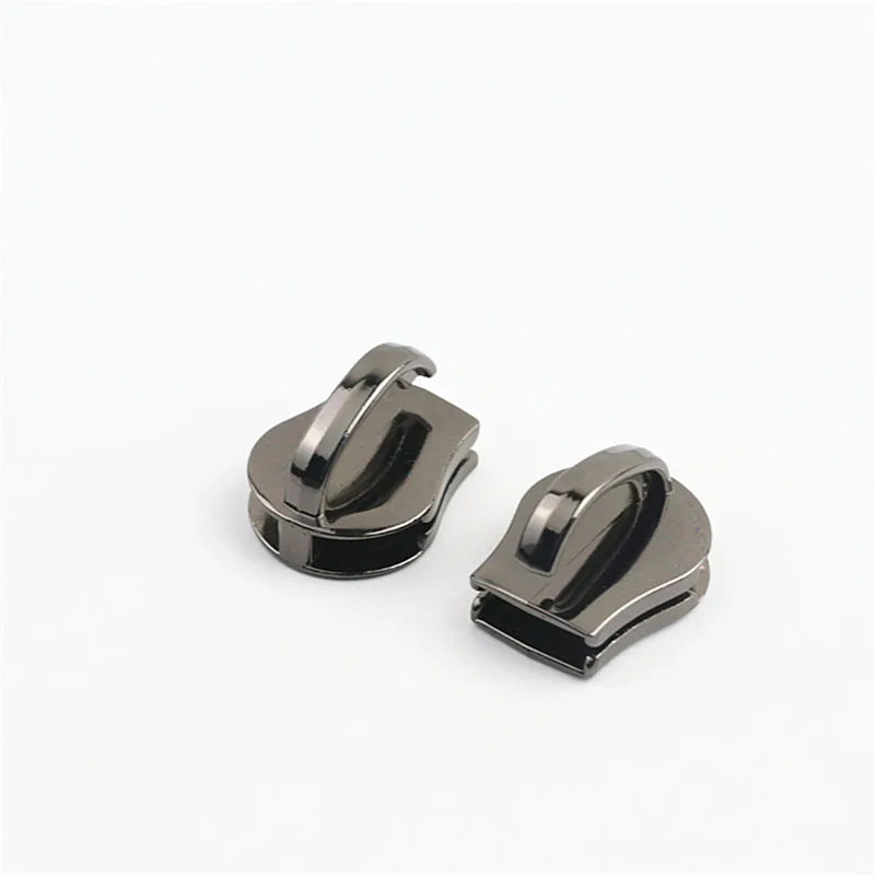 20Pcs Zipper Sliders for 15# Metal Zippers Down Jacket Pocket Bag Zip Head Repair Kits DIY Sewing Accessories