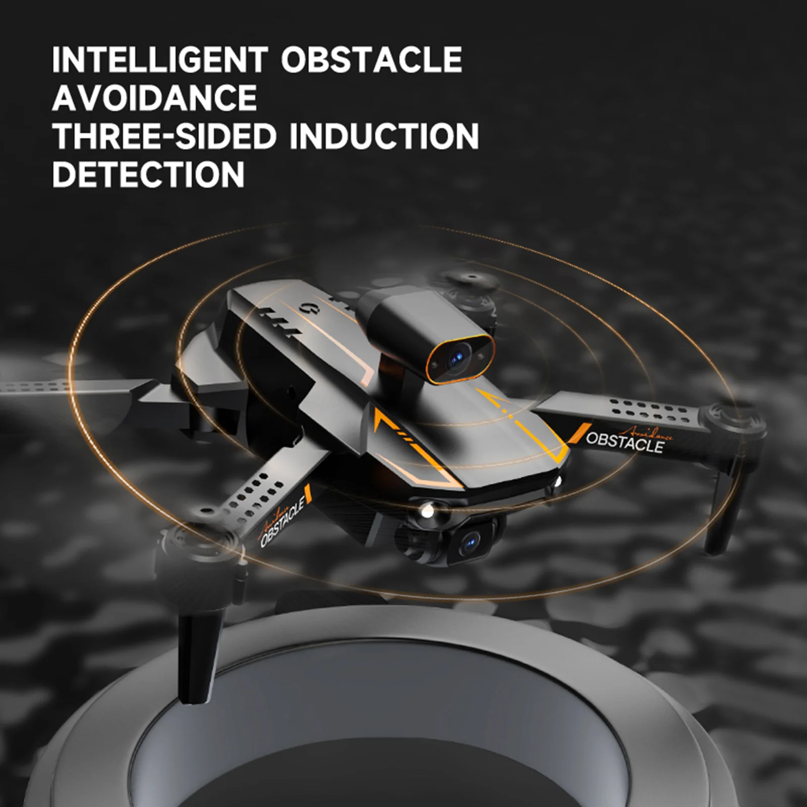 S91 4K Drone Obstacle Avoidance Dual Camera RC Quadcopter Dron FPV 5G WIFI Long Range Remote Control Helicopter Toys big rc helicopter