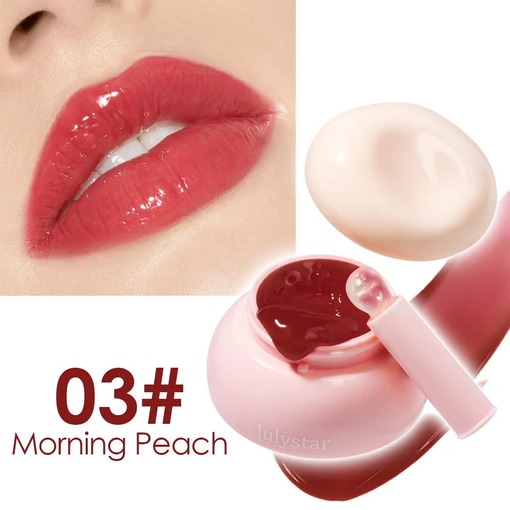 Hydraterende spiegelglans lipgloss en blush voor wangen set_voghion.com
