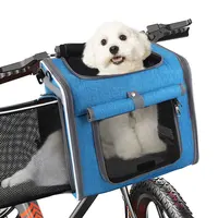 Expandable Cat Backpack, Portable Outdoor Pet Bag, Small Animal Travel Carrier, Bike & Car Mountable Pet Bag 1