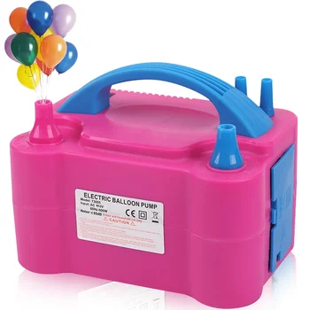 600W Dual Nozzle Electric Balloon Pump 1