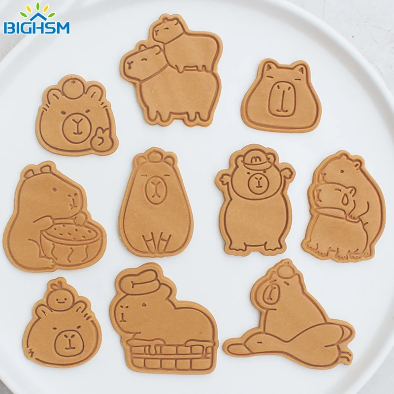 Cartoon Capybara Shaped Cookie Cutter Animal Fondant Biscuit Mold Cake Decoration Tools Baking Accessories Kitchen Gadget cake baking tools cake decorating tips