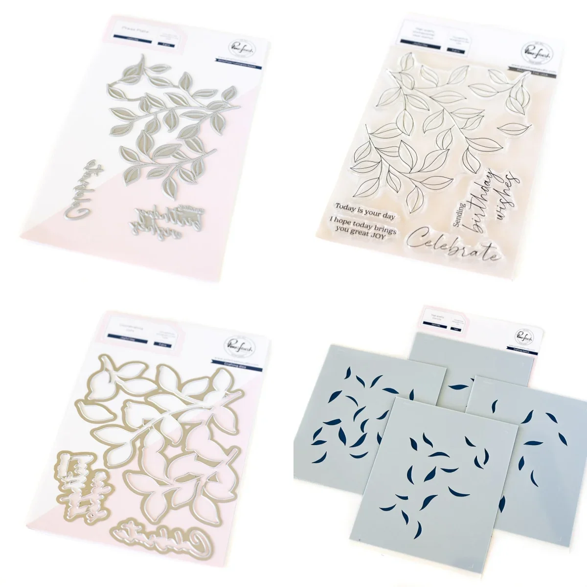 

Freshness Plant Clear Stamps Metal Cutting Dies Stencil Hot Foil For DIY Scrapbook Embossed Handcraft Paper Card Album Craft