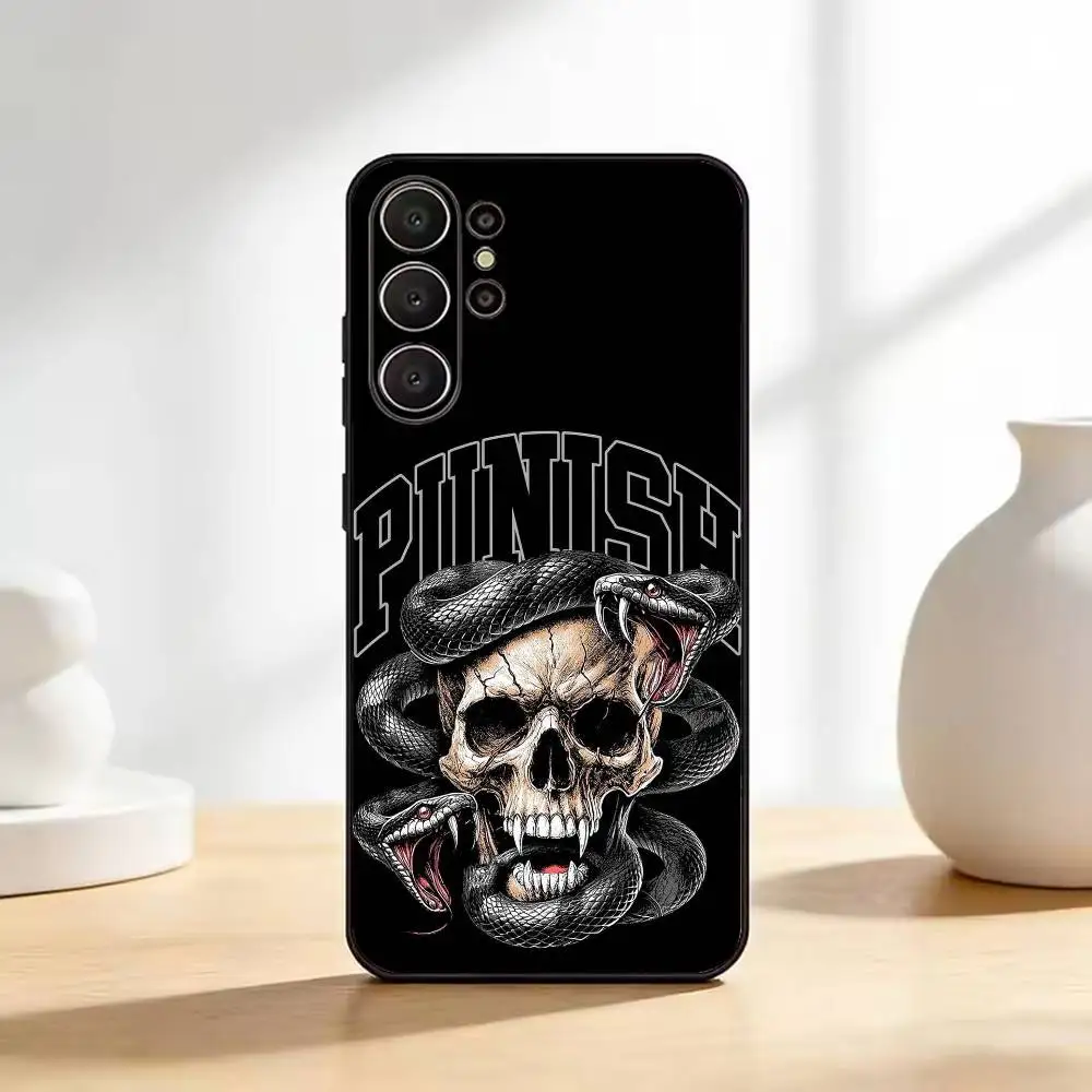 Dark Handsome Style Black Soft Silicone Case by Philipp Plein