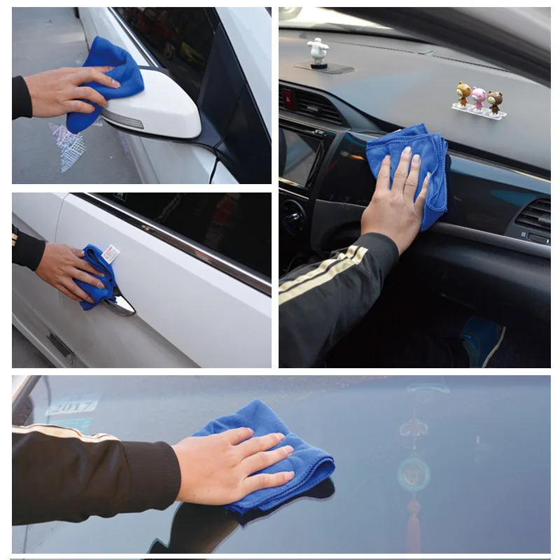 5Pcs Microfiber Towels Suede Cloths Auto Car Motorcycle Cleaning Wash Water Absorbent Towel 30x30cm 30x70cm Microfiber Towel Microfiber Cleaning Cloths Microfiber Washing Towel Microfiber Car Towel Microfiber Towels Cleaning Cloth Suede Car Towel Car Drying Towel Fiber Car Wipes Drying Cloth Car Washing Towel