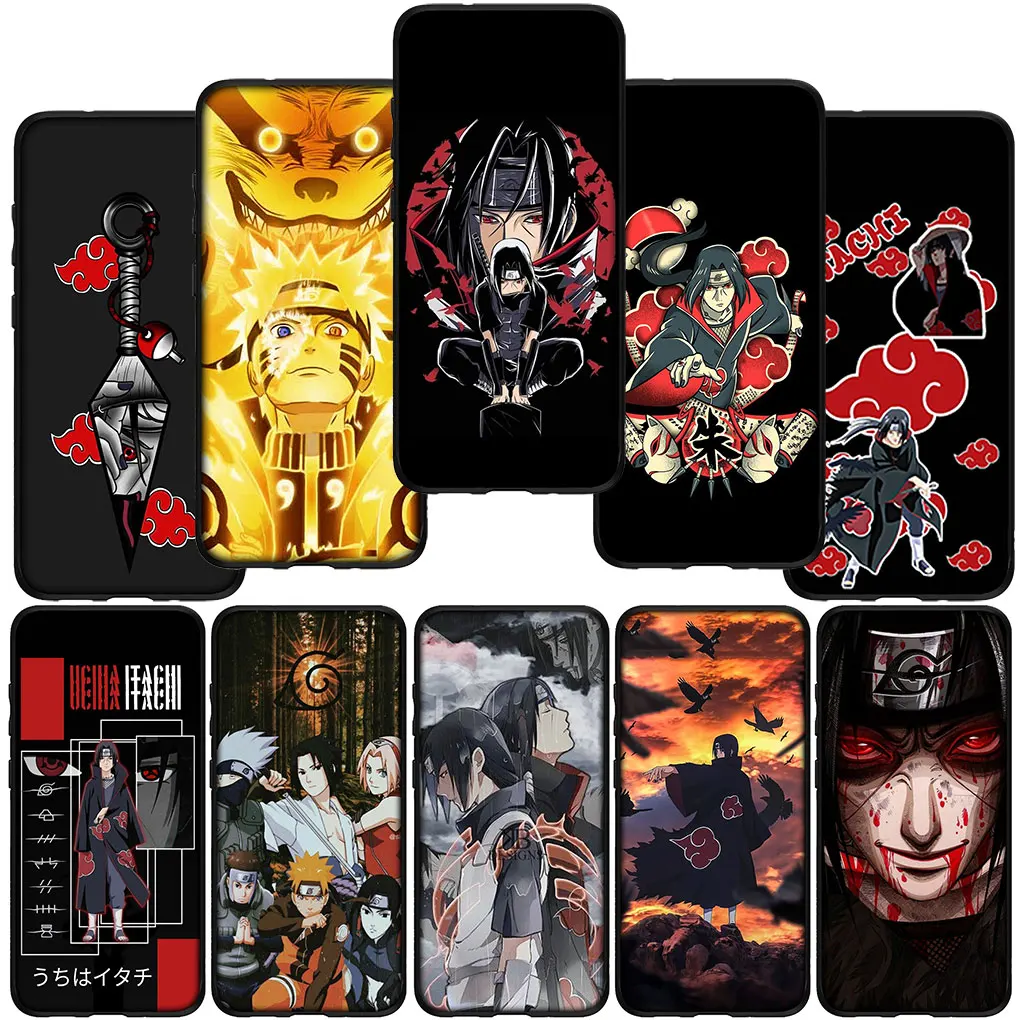 Akatsuki Itachi Uchiha Soft Phone Case Cover for Redmi Note 13 5G (6) - Main Image