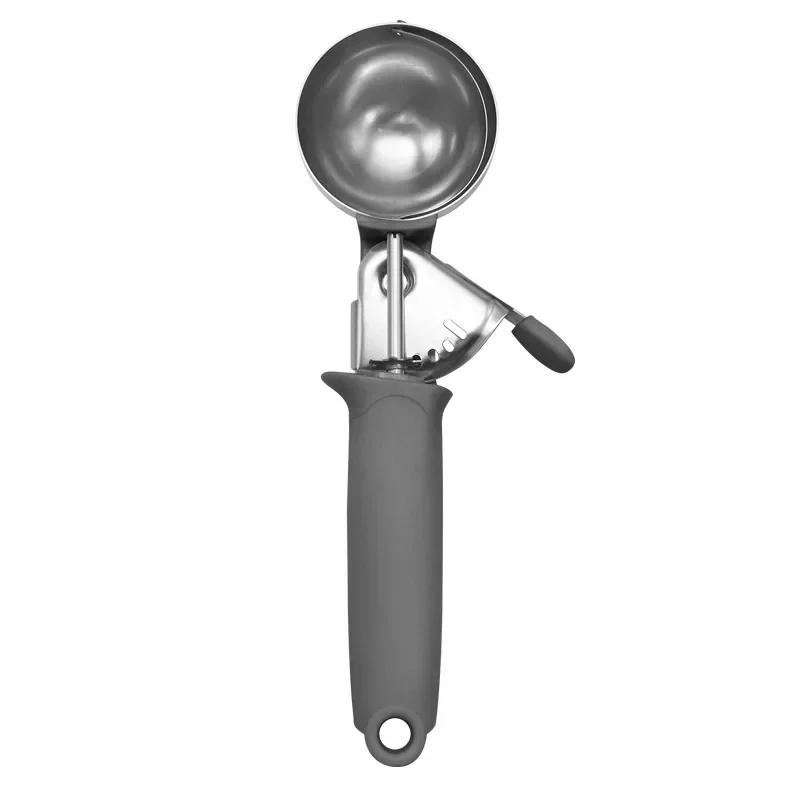 Ice Cream Scoop Stainless Steel Ice Cream Spoon Metal Icecream Cookie Scoop Melon Fruit Baller Ball Maker Kitchen Gadget