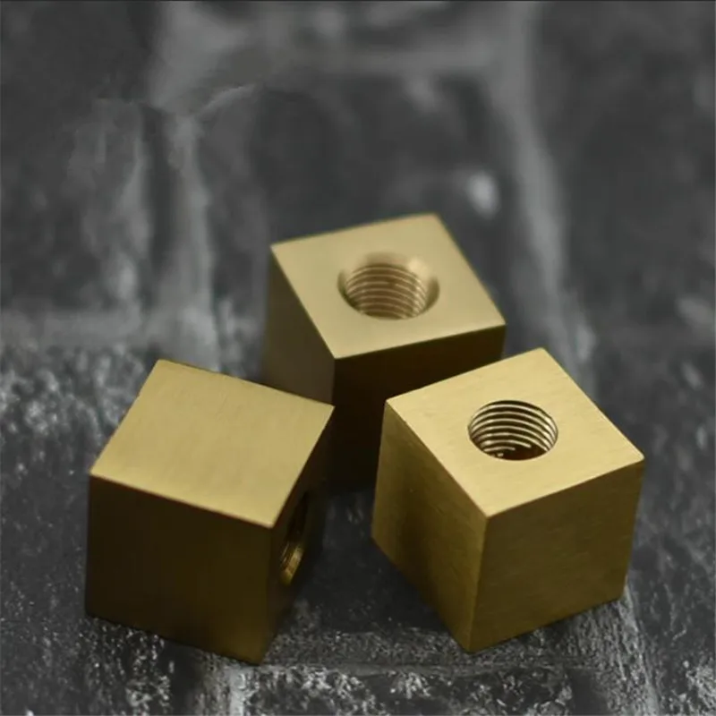 Brass desk lamp corner parts 90 degree connection adapter nut copper M10 screw Wall lamp nook pillar lighting accessories led lamp accessories thread adapter