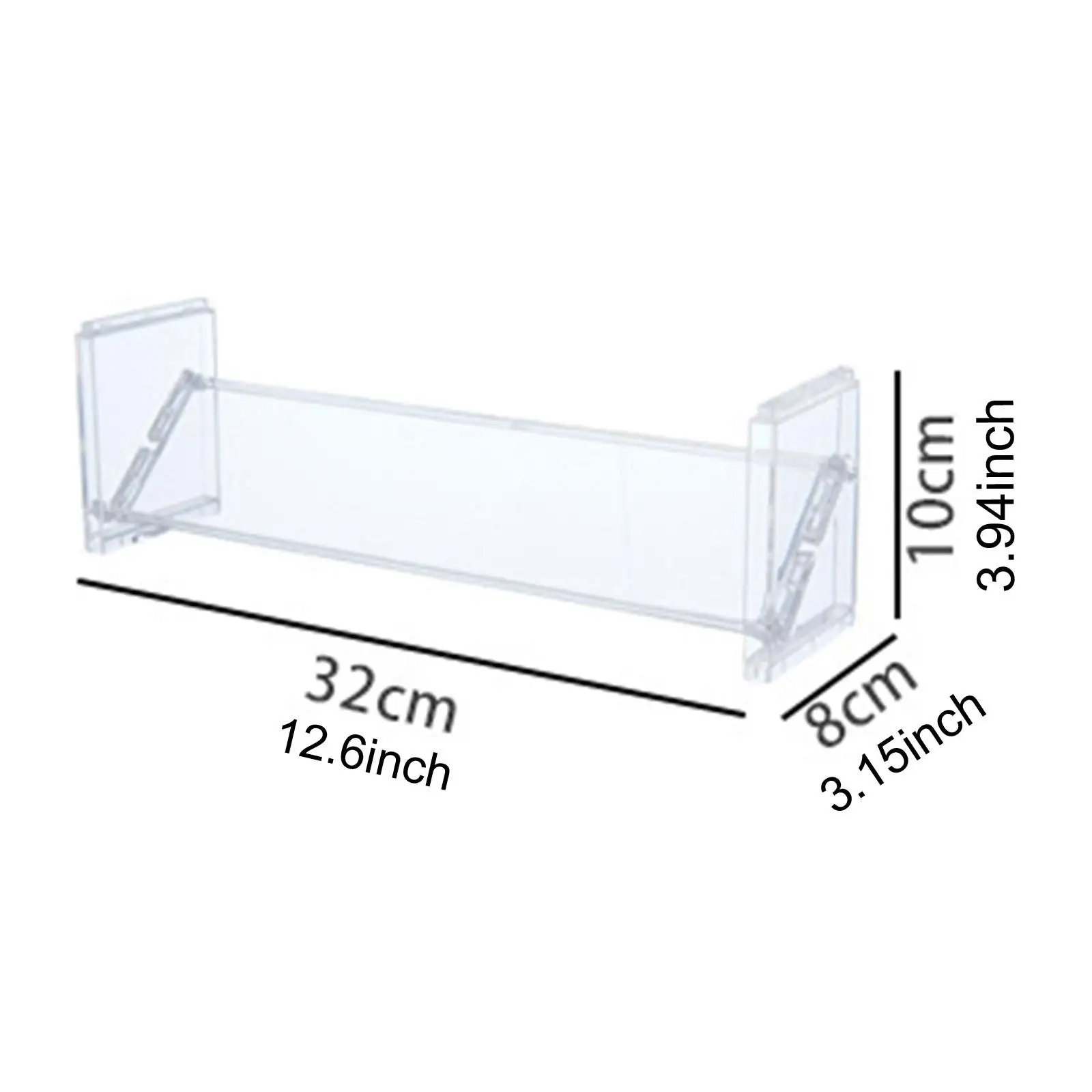 Clear Makeup Organizer Cosmetic Storage Organizer Multipurpose Holder for Wife Bathroom Counter Vanity Dresser Girlfriend