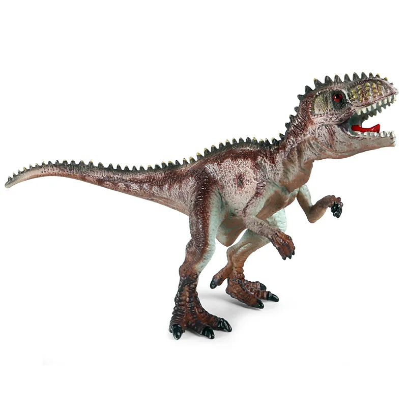 

A solid dinosaur toy animal model that simulates Jurassic solid southern megalophosaurus, heterodonosaurus and Raptor