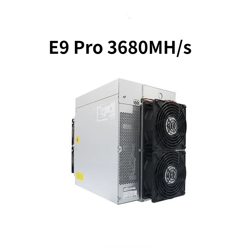 

New Antminer E9 Pro 3680MH/s from Bitmain mining EtHash algorithm with hashrate 3.68Gh/s E9pro Include Power Supply