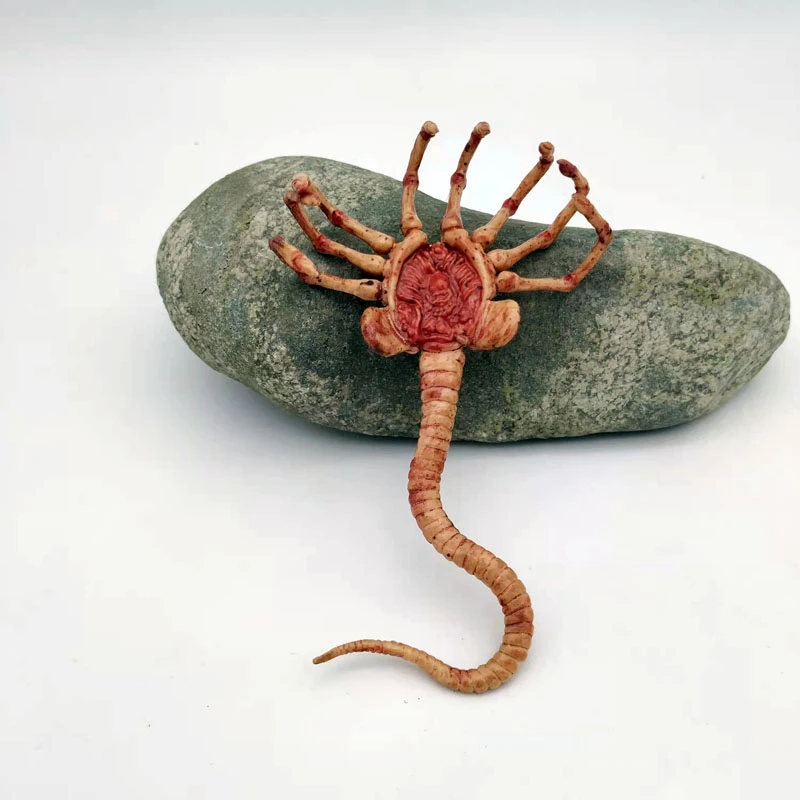 1/6 Scale Plastic Predator Alien Facehugger Model Action Figure Scene