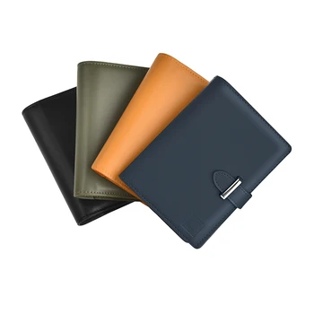 WiWU portafoglio in pelle PU RFID funzione spazzola antifurto custodia leggera custodia impermeabile carte custodia da viaggio grande