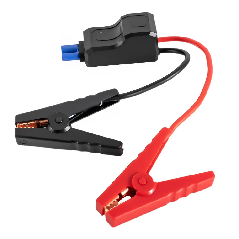 For Jump Starter Cables Battery Booster Clips Car Battery Cable Maintenance 12V Car Jump Cables