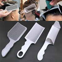 1/2/3Pcs Barber Hair Comb Kit Flat Top Hair Cutting Fading Stying Fade Comb  Men Fade Brush Salon Hair Tool Accessories