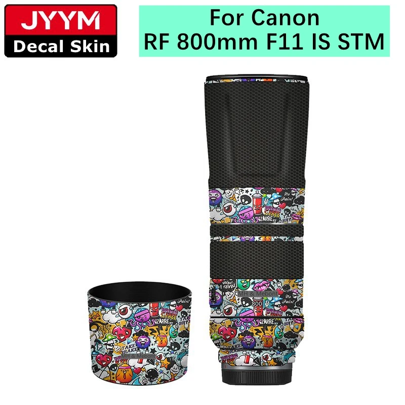 Lens Sticker For Canon RF 800mm F11 IS STM Decal Skin Vinyl Wrap Film ...