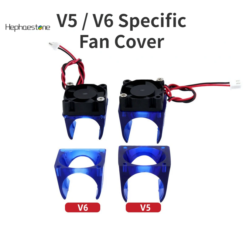 3D Printer Accessories E3D Injection Molding Radiator Fan Cover Volcano Crater Printing Head Fan Cover New Set 90674 ty2 a01 90105 tba a00 1 set radiator engine access cover pin