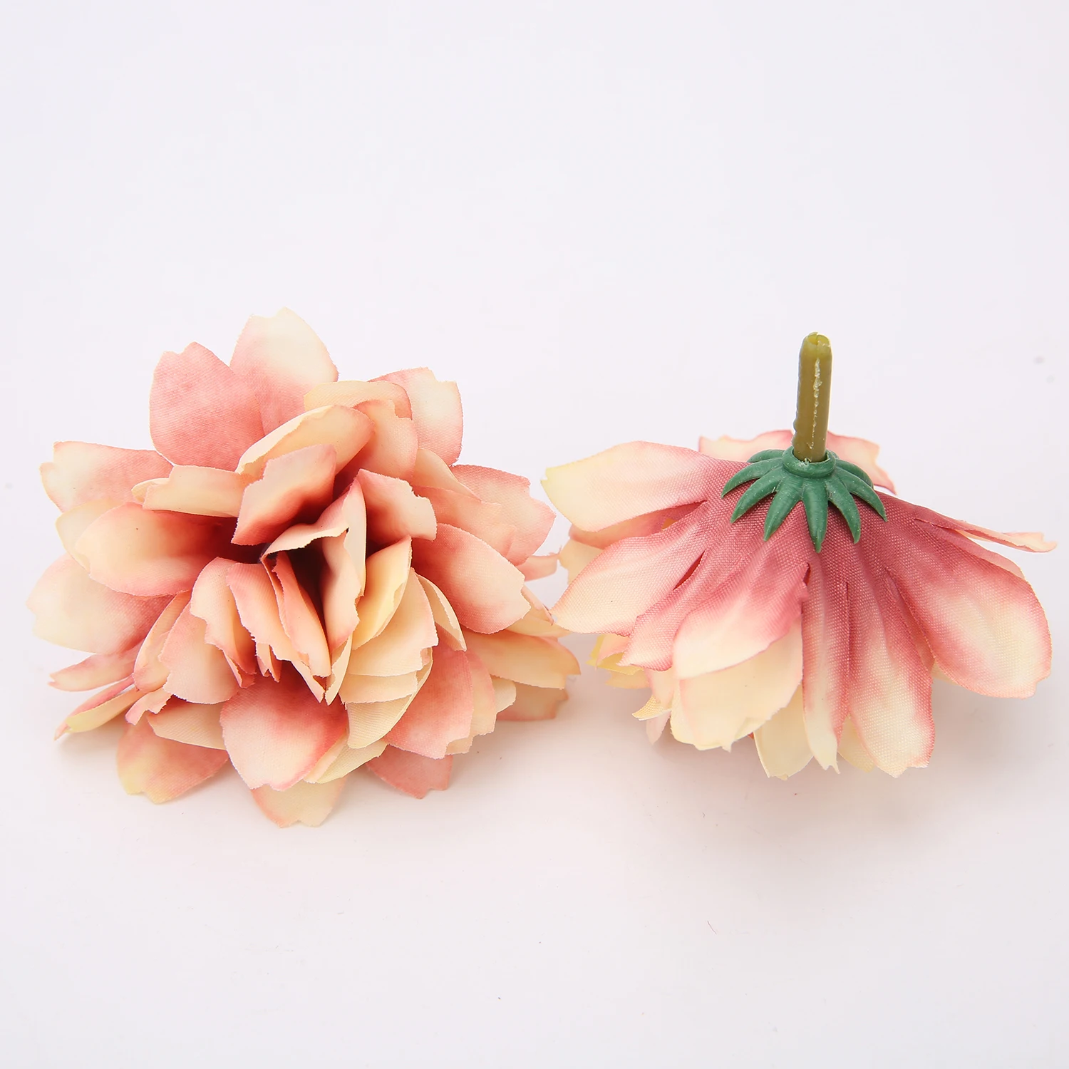 10 Stück künstliche Seidenblumenköpfe, 6,5 cm, Pfingstrose, künstliche Blumen für Hochzeit, Heimdekoration, lichtbeständige Geschenke, Girlandenzubehör – Detail 14