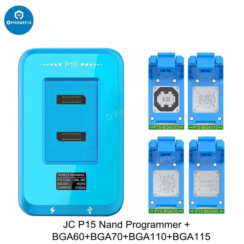 JC P15 Nand Programmer With BGA315 BGA110 BGA70 BGA60 Module
